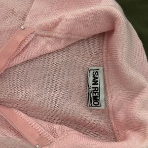 San Remo Women's Pink Cardigan Sweater